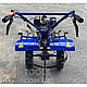 Культиватор дизельний Forte 1050 (6,5 к.с., колеса 10",синій), фото 3