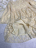 Нарядное кружевное платье для девочки Бежевое 69932 Marharpar, Бежевый, Девочка, Весна Осень, 130