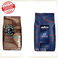 Кава у зернах набір Lavazza (2х): Tierra Selection + Gran Espresso зернова кава Лаваца