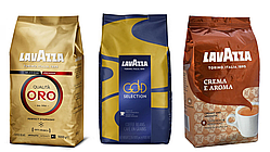 Кавовий набір зернова кава Lavazza (3х) Лаваца кава в зернах