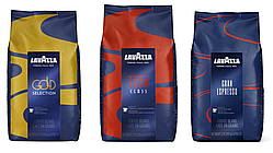 Кавовий набір Lavazza (3х): Lavazza Gran Espresso + Gold Selection + Top Class