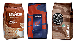 Кавовий набір Lavazza (3х): Crema e Aroma + Lavazza Tierra Selection + Top Class