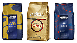 Кавовий набір Lavazza (3х): Lavazza Gold Selection + Lavazza Oro + Gran Espresso