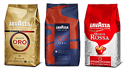 Кавовий набір Lavazza (3х): LavAzza Qualita Rossa + Lavazza Oro + Top Class