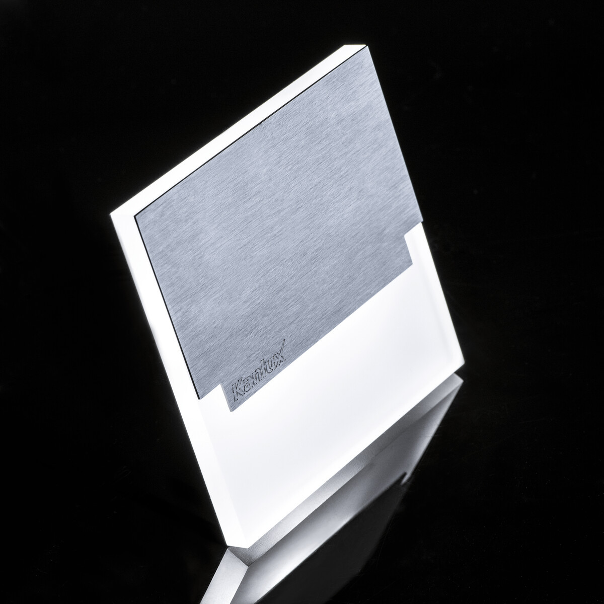 Світильник підсвічування сходів вбудоваиний 12V 6500к Сталевий SABIK LED CW *OPRAWA LED Kanlux, фото 1