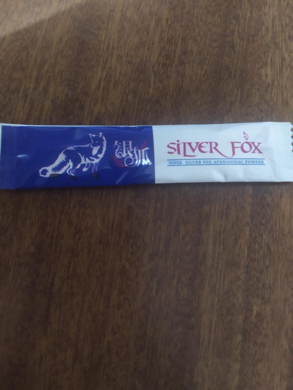 Збуджувальні краплі для жінок Silver fox, Срібна Лиса (1 шт.)