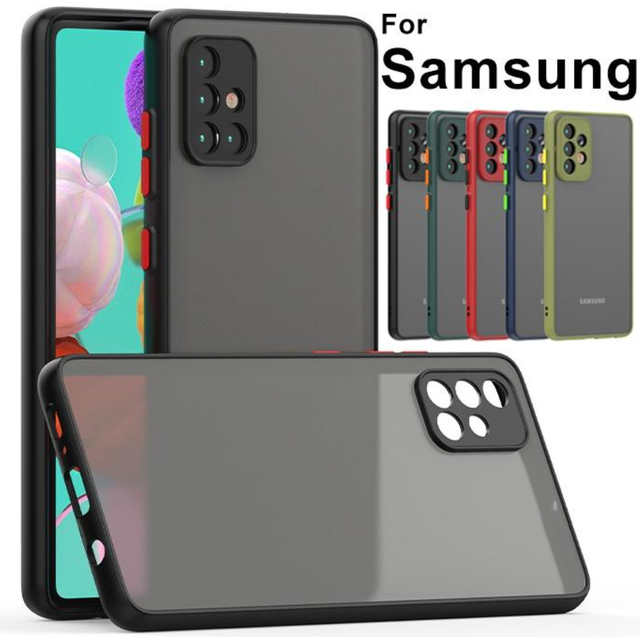 Чехол матовый Smoke Case для Samsung Galaxy A71 (SM-A715F) Чехол матовый Smoke Case для Samsung Galaxy A71 (SM-A715F)