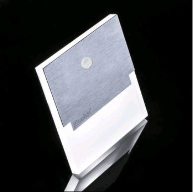 Підсвічування сходів з датчиком руху 12V 3000к Сталевий SABIK LED PIR WW Kanlux
