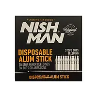 ПАЛОЧКИ ВІД ПОРІЗІВ NISHMAN DISPOSABLE ALUM STICK 20 ШТ