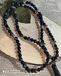 Четки вирвиці с обсидианом 108 бусин,  от студии  LadyStyle.Biz, фото 5