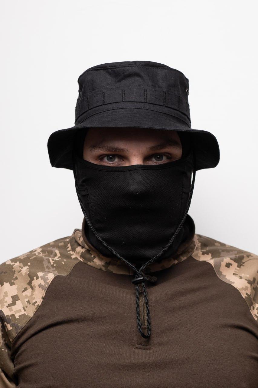 Панама Тактическая Pixel Военная для ВСУ Армейская Черный Мужская ...