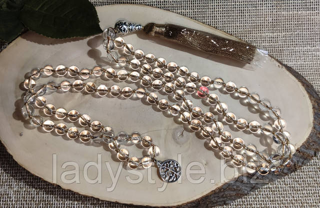 четки с горным хрусталем от студии LadyStyle.Biz украшения, бижутерия, , золото, серебро, украшения из натурального камня, горный хрусталь, , ларимар, чароит, танзанит, купить сувениры, знаки зодиака, обереги, талисман, дата рождения камень, названия камней, лазурит, опал, серафинит, аметрин,