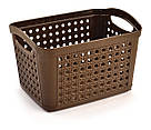 Кошик VINTAGE без кришки (26*20*17 см) 6,6 л UCSAN Plastik, Туреччина М-1173, фото 4