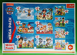 Пазли Trefl  10в1 (96001) Розваги Весела команда