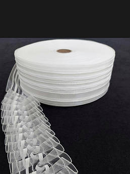 Тасьма прозора для пошиття та збирання тюлі та штор