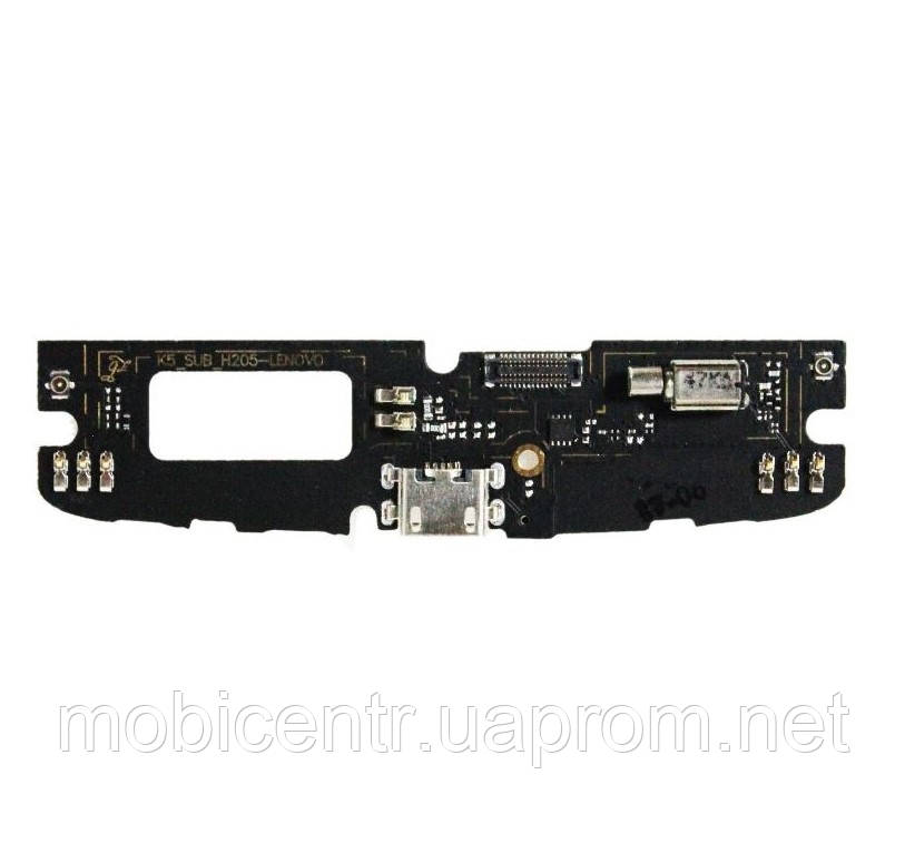 Шлейф для Lenovo A7010 Vibe K4 Note/A7010a48/X3 Vibe Lite K51c78, з роз'ємом заряджання, з мікрофоном, плата зар