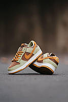 Кольорові жіночі кроссівки Nike SB Dunk Low Dusty Olive. Класні кросси жіночі на кожен день Найк СБ Данк., фото 3