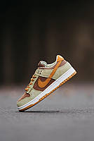 Кольорові жіночі кроссівки Nike SB Dunk Low Dusty Olive. Класні кросси жіночі на кожен день Найк СБ Данк., фото 4