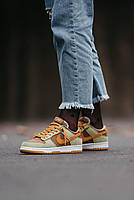 Кольорові жіночі кроссівки Nike SB Dunk Low Dusty Olive. Класні кросси жіночі на кожен день Найк СБ Данк., фото 5