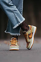 Кольорові жіночі кроссівки Nike SB Dunk Low Dusty Olive. Класні кросси жіночі на кожен день Найк СБ Данк., фото 6