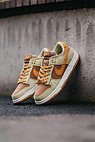 Кольорові жіночі кроссівки Nike SB Dunk Low Dusty Olive. Класні кросси жіночі на кожен день Найк СБ Данк., фото 7