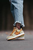 Кольорові жіночі кроссівки Nike SB Dunk Low Dusty Olive. Класні кросси жіночі на кожен день Найк СБ Данк., фото 8