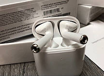 Навушники Apple АirPods 2 Original series 1:1 Bluetooth + Чохол у Подарунок, фото 2