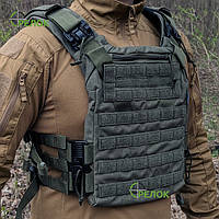 Плитоноска A-line Plate Carrier с быстрым сбросом олива