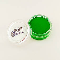 Неонова Зелена фарба аквагрим GrimMaster 10 г, фото 3