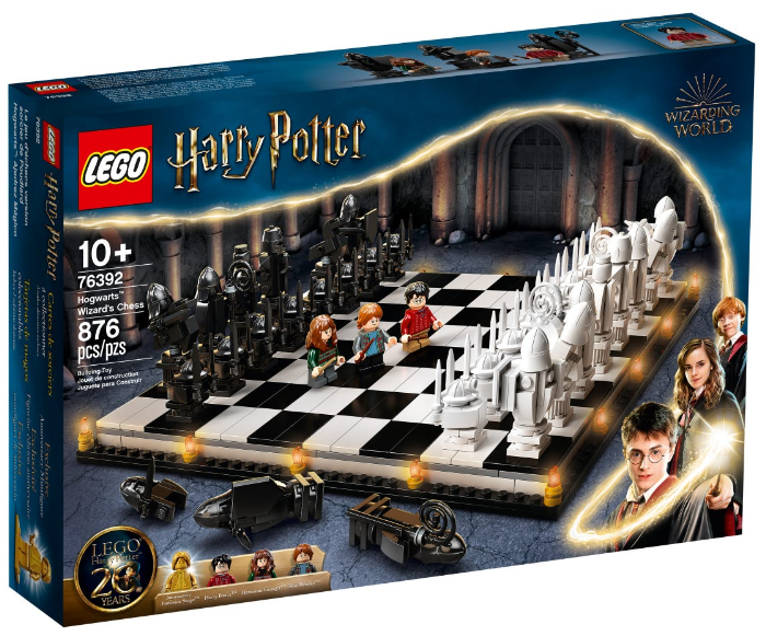 Конструктор Lego Harry Potter Гоґвортс: магічні шахи 876 деталей (76392)