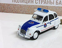 Полицейские машины мира №64, Citroen 2CV Ertzaintza Полиция Испании (1968)