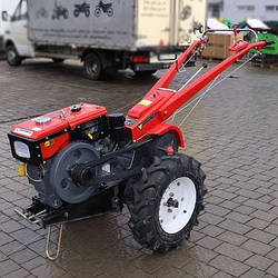 Мотоблок Forte МД-81 LUX червоний