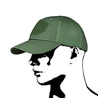 Бейсболка сетчатая кепка защитная Camo Olive