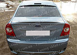 Спойлер Ford Focus 2 седан (спойлер на кришку багажника Форд Фокус 2), фото 4
