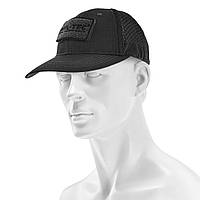 Бейсболка кепка таткическая с сеткой Mil-Tec Net Baseball Cap Black