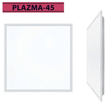 Світлодіодна led панель, врізний офісний світильник SMD LED "PLAZMA-45" 45W 6400K