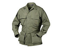 Куртка китель Helikon-Tex BDU - POLYCOTTON RIPSTOP Olive BL-BDU-PR-02