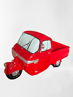 Копилка детская в виде мотороллера красного цвета Triciclo Assorted