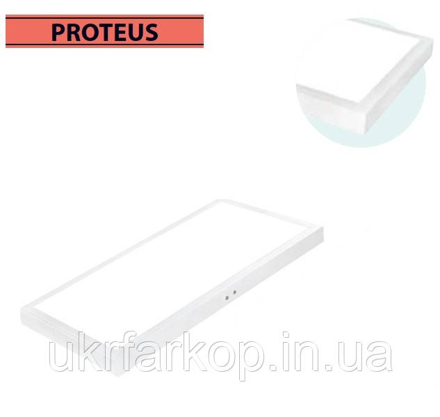 Світильник світлодіодний накладний стельовий 600х300 SMD LED "PROTEUS-36" 36 Вт білий