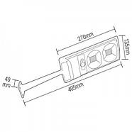 Ліхтар на сонячній батареї вуличний світлодіодний LED потужністю 10 Вт, фото 7