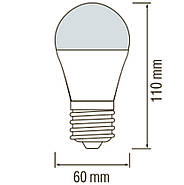 Лампа світлодіодна LED потужністю 10 Вт "PREMIER - 10" 3000К A60 E27 4200К, фото 4