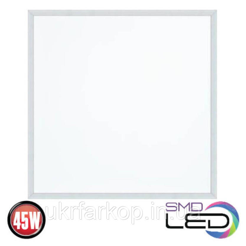 Світлодіодна LED панель 600х600 45 Вт 4200K SMD в стелі Армстронг PLAZMA-45
