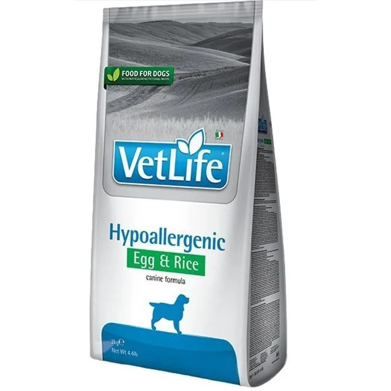 Farmina Vet Life Hypoallergenic Egg & Rice при харчовій алергії 2 кг