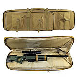 Сумка чохол для зброї рюкзак збройовий койот, фото 7