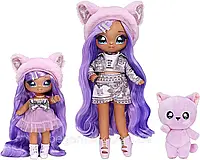 НА НА НА Сюрприз Сім'я Кітті Лаванди (575962) Na Na Na Surprise Family Soft Doll Multipack of 2 Fashion Dolls