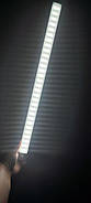 Ультратонка LED лампа - світильник на магнітах з датчиком руху та акумулятором із USB  зарядкою (60 см), фото 8