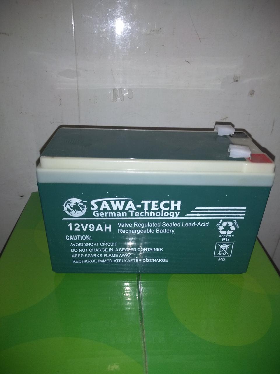 Акумулятор для обприскувача Sawa-Tech 12V 9AH, фото 1