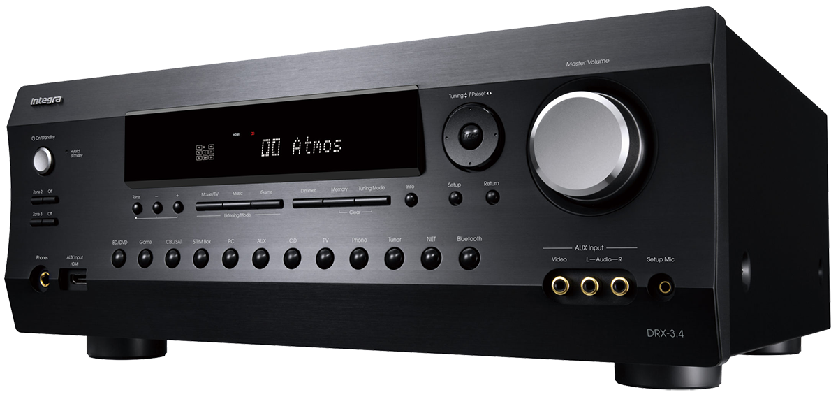 Integra DRX-3.4 Network 9.2 AV ресивер 8K Ultra HD