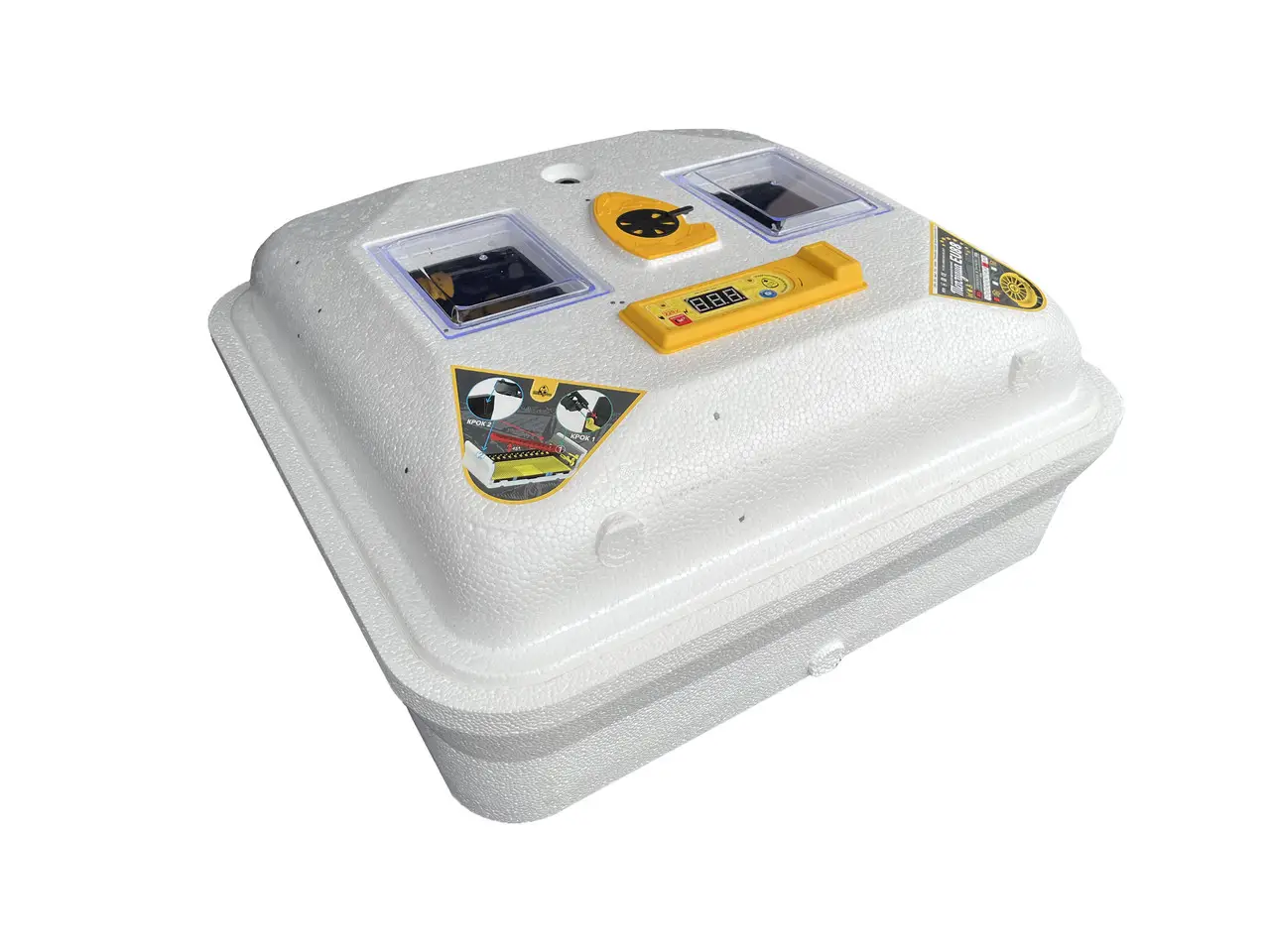 Автоматичний інкубатор Теплуша Euro 88 ТАВ 220в комбінований корпус, фото 1