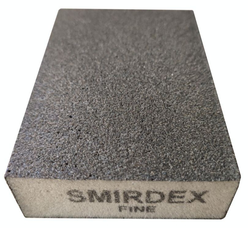 Абразивна губка Smirdex 4-х стороння fine Smirdex P320-400